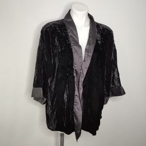 Sam Edelman NWT Velvet Smoking Jacket Size Small